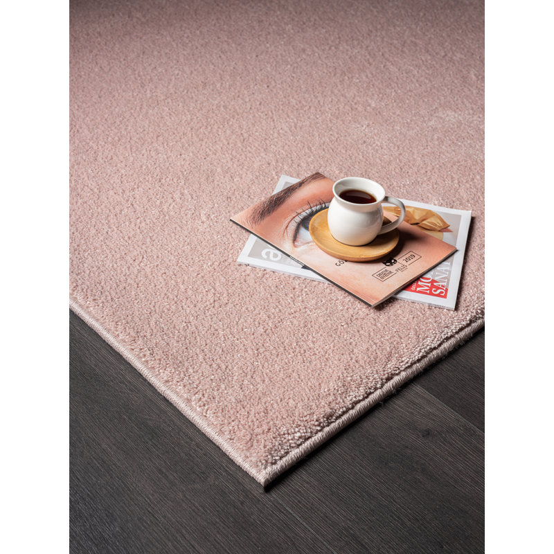 Hatzman Light Pink Rug, Rectangle 200 x 290cm