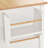 Kitchen Island Cart With Wood Top Coffee Station Rolling Kitchen Cart 4 Door Cabinet And Two Drawers-1417135115