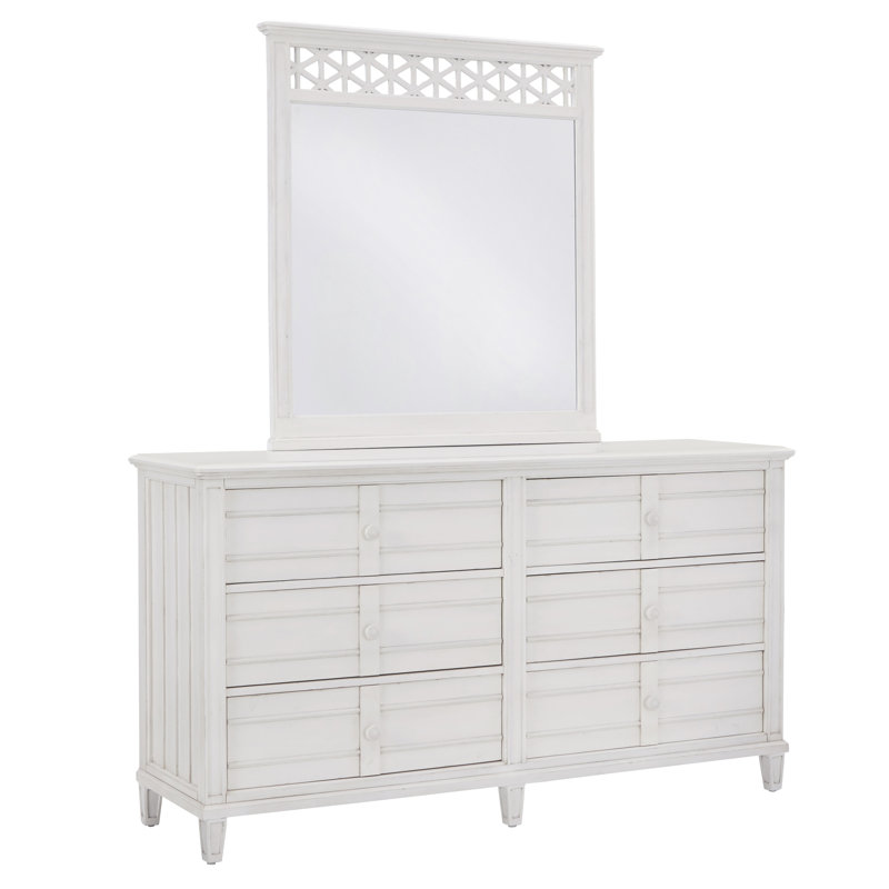 Commode à 6 tiroirs Cane Bay