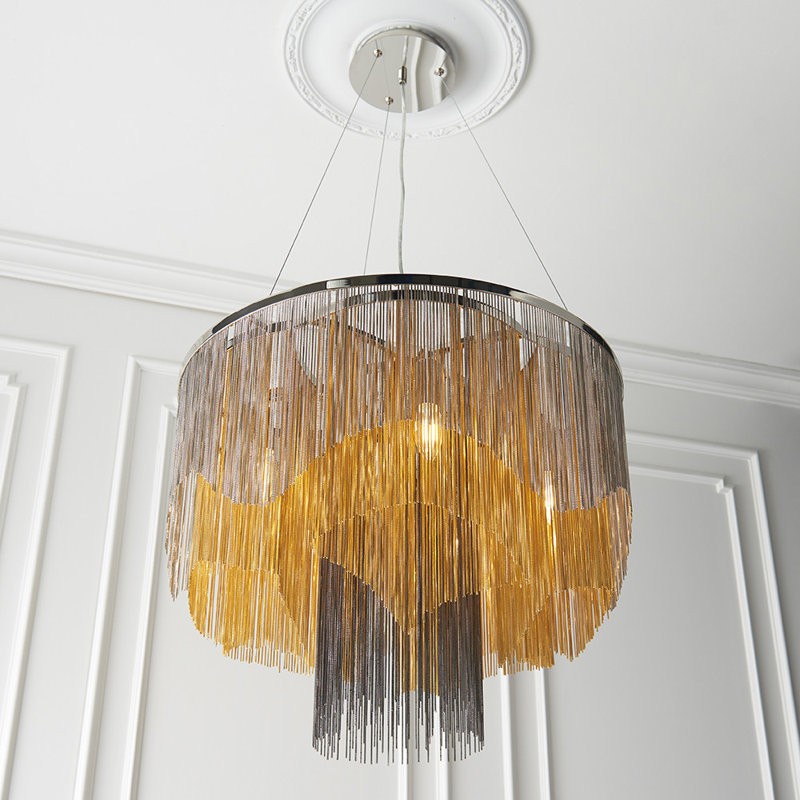 Bossley 5-Light Multi Chain Chandelier
