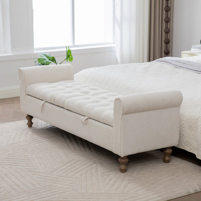 Polyester Multifunctional Storage Bench