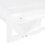  Lit escamotable double pleine grandeur avec placard, tablettes et tiroirs de rangement, blanc-2107023588-2107023591