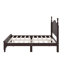 Lit plateforme en bois de style rétro avec support en lattes de bois-239406040-239406045