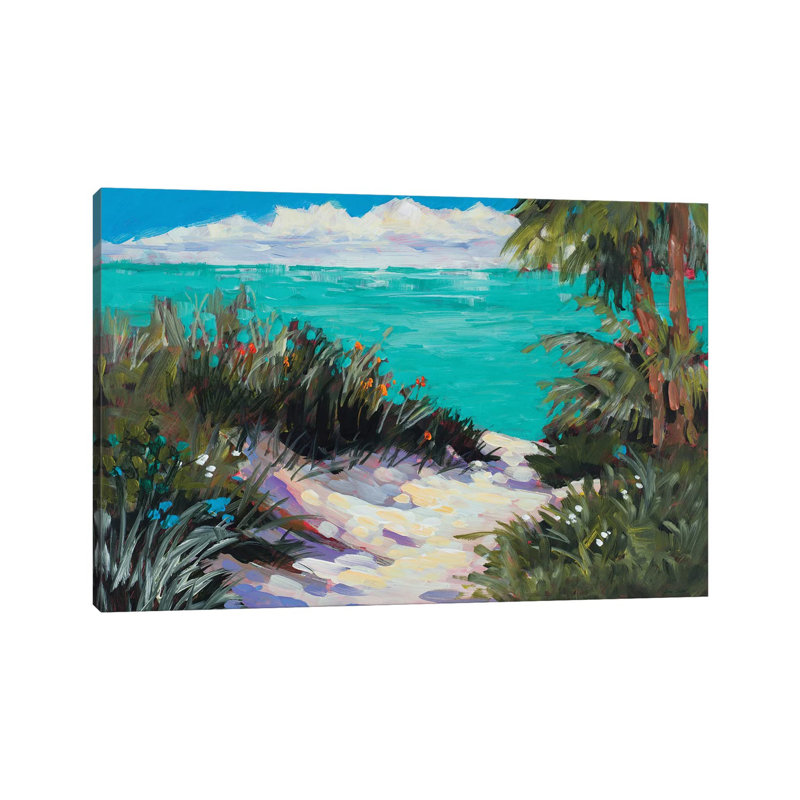 Tarpon Beach by Jane Slivka - Wrapped Canvas Painting, 66.04 cm H x 45.72 cm W