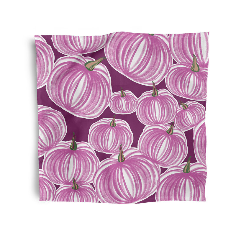 Sabio Polyester Rustic Napkins, Purple
