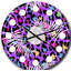 Horloge murale Leopard Fur Safari V - Mid-Century-40743709