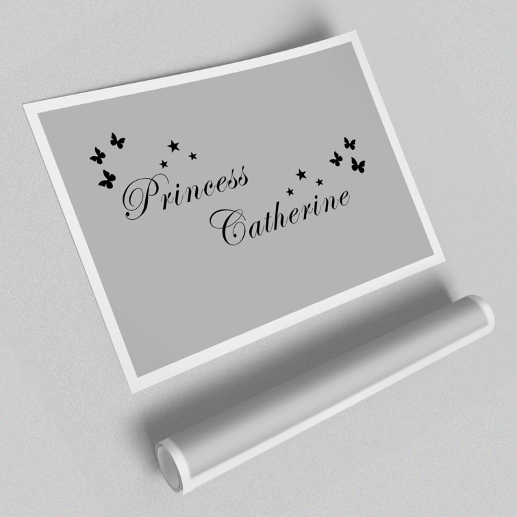 Your Own Name Princess - No Frame Print