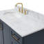 ARIEL TAYLOR 43 IN LEFT OFFSET SINGLE RECTANGLE SINK VANITY-444712542-444712537-411981165