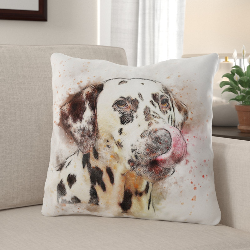 Coussin pour chien Mckenny, Microsuède, Intérieur