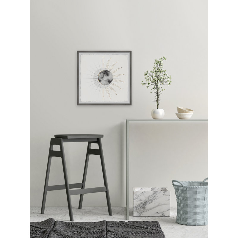 Cosmic Rays by Marmont Hill - Single Picture Frame Print, 81cm H x 81cm W x 3.81cm D