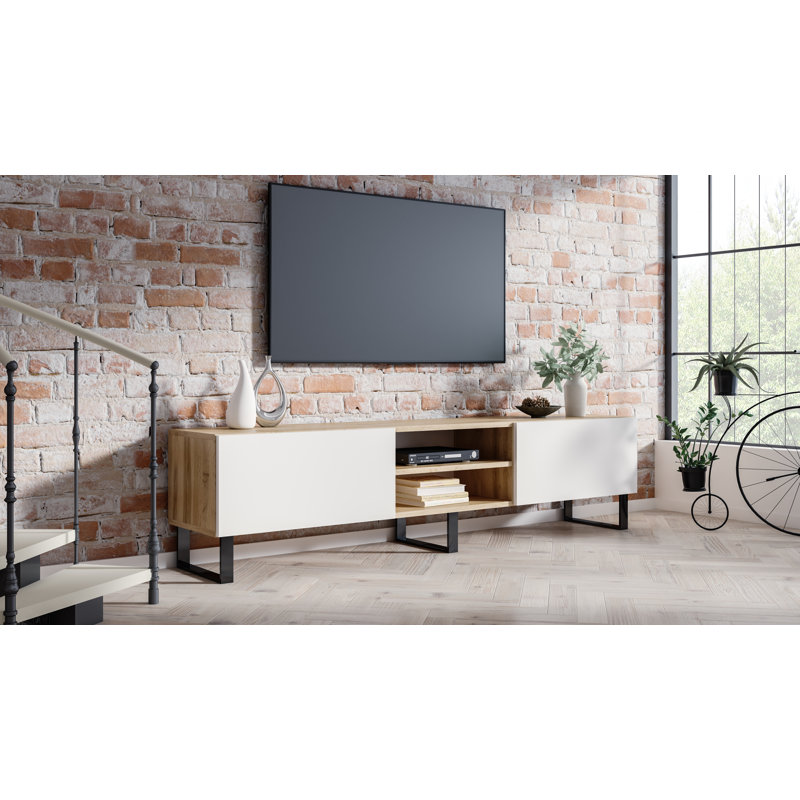 TV Stand for TVs up to 55", White