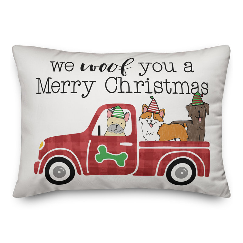  Coussin Puppy, Housse de coussin seulement - sans coussin