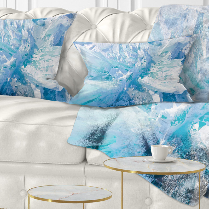 Coussin lombaire à motif paysage de baleines