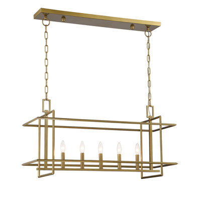 Aldis Iron 5-Light Chandelier