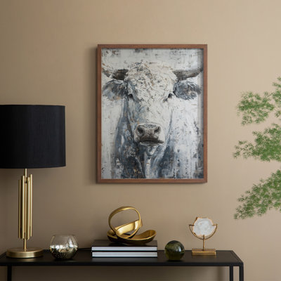 ANIMALS Series CXXXVII Framed Print - Solid Wood