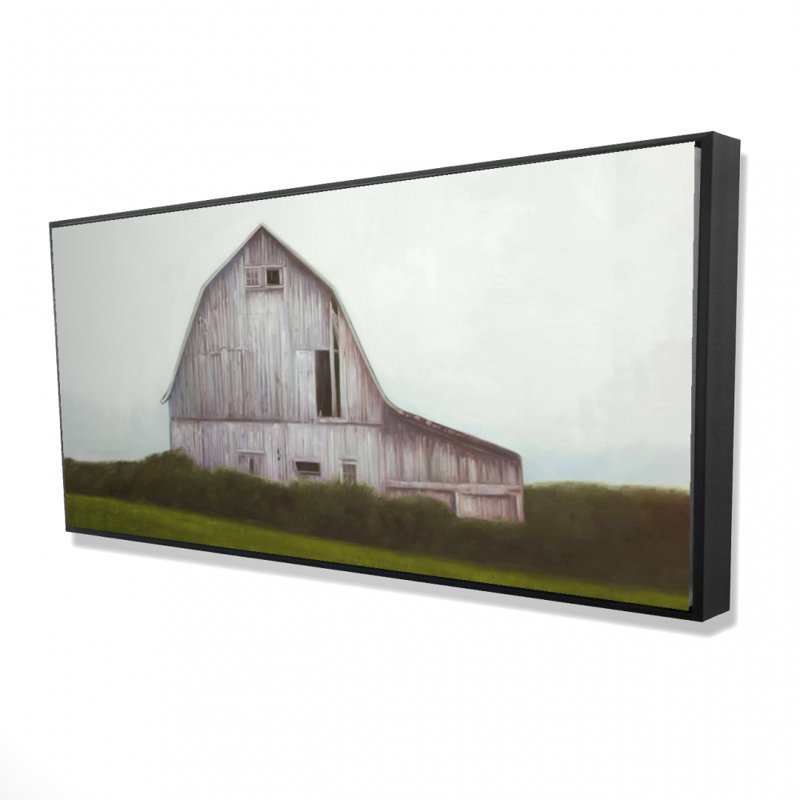Rustic Barn Print On Canvas