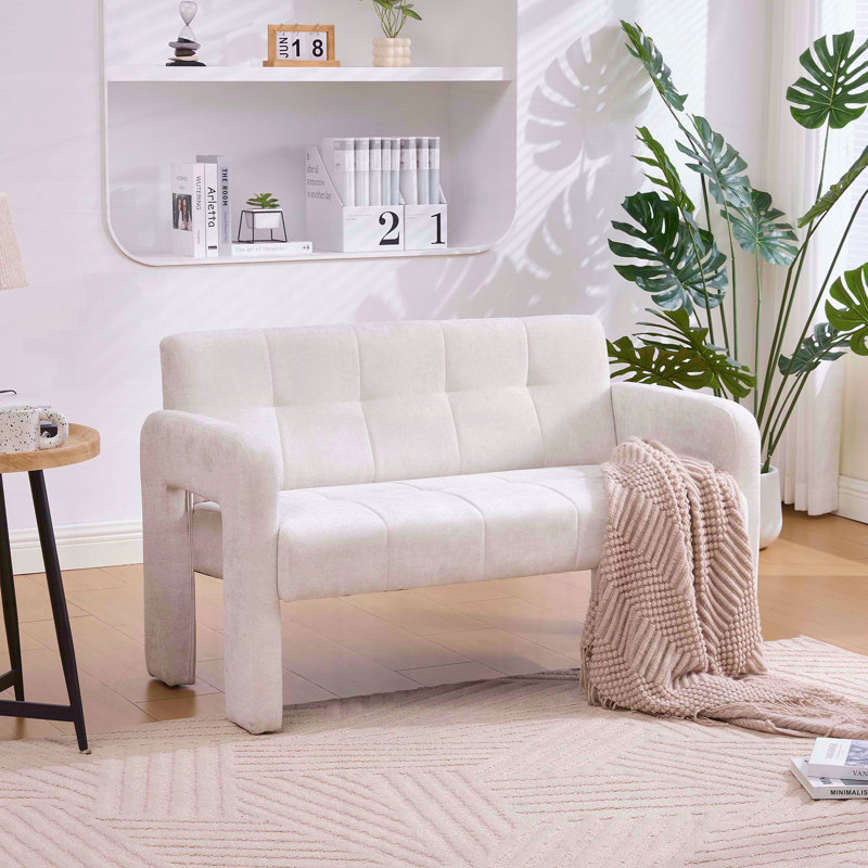 Fauteuil double Nordic, Beige