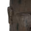 Table d'appoint d'extérieur, tabouret de table de bout à piédestal Moai, pour la maison
