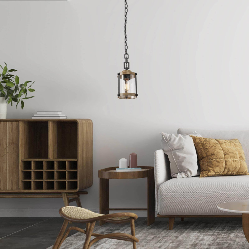 Dayton 1 - Light 6" Wide Single Cylinder Mini Pendant