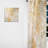 Fizzs Beige And Gold Fantasy - Modern Curtain - Velvet Room Darkening - 1 panel-107826850