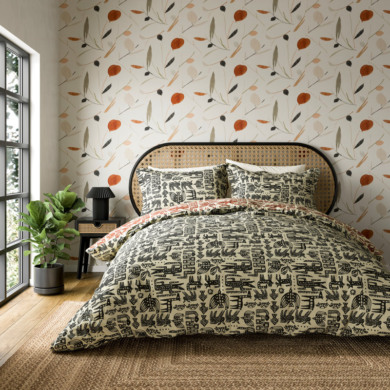 Twycross Cotton Duvet Cover Set, Super King Duvet Cover  + 2 Pillowcases