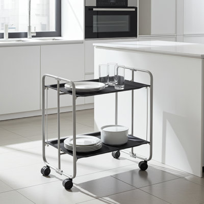 Frackville Metal Bar Cart