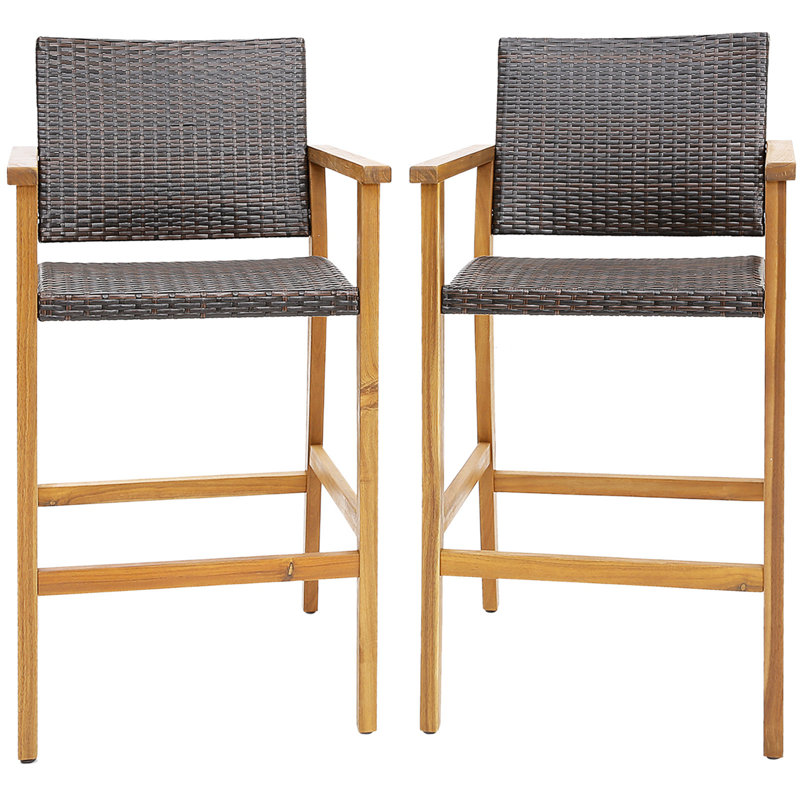 Mahipal Outdoor 29'' Bar Stool