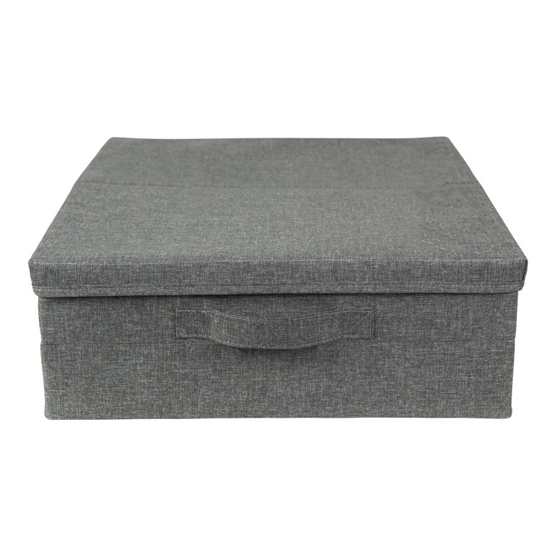 Boîte de rangement sous le lit Bigso Soft - Contenants de rangement sous le lit, Gris