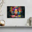 Afro Hair Splash sur impression sur toile-1391307275