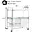 29.5'' H x 25'' W Utility Cart with Wheels-55166060