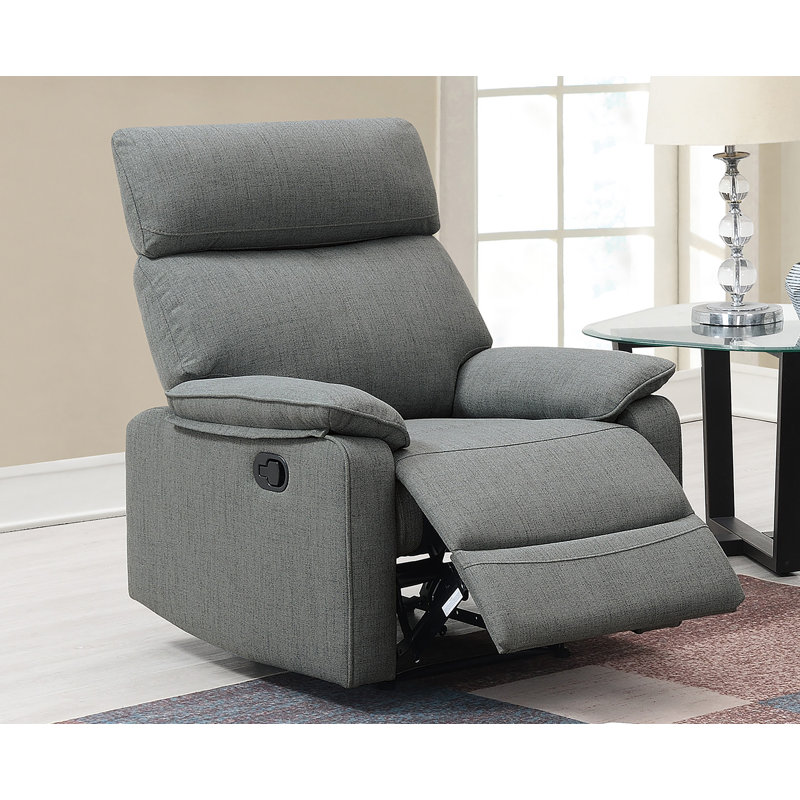 Manual Recliner Single, Gray