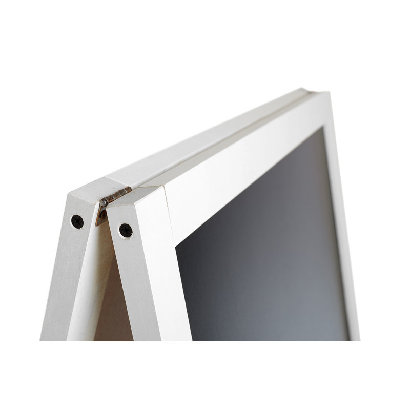 Genovefa Free-Standing Chalkboard 115cm H x 61cm W, White
