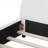Upholstered Bed Frame With Round Headboard-1170651787