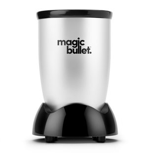 Magic Bullet Mini Blender, 7 Piece Set, 200 Watt with Cross Blade - 4 Crew