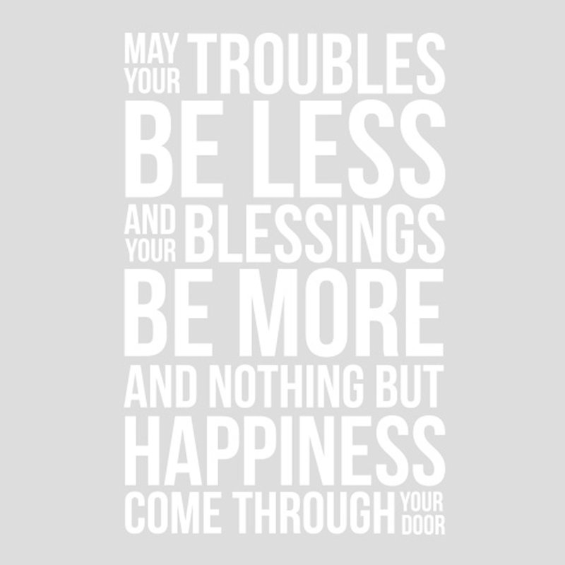 Wall Decal, White, Large