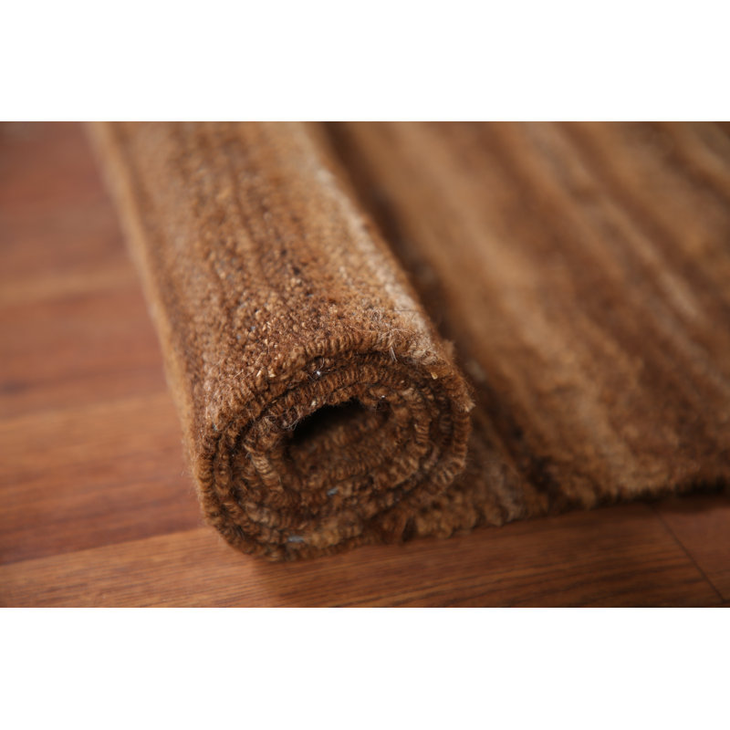 Tapis brun Kilim moderne 4 x 6