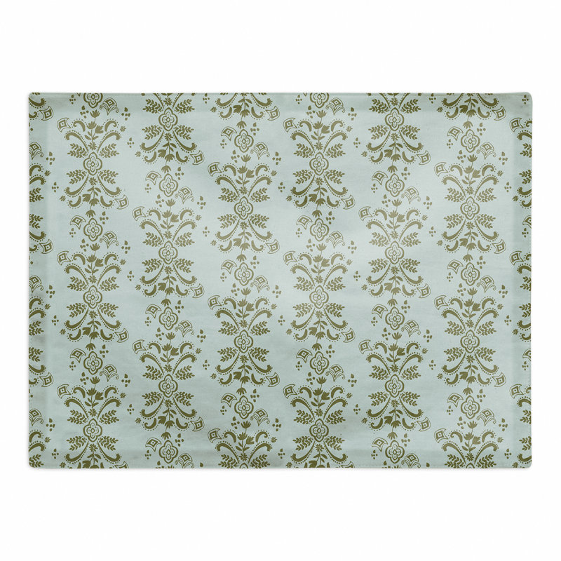Napperon Floral, Vert
