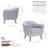 Amedee Upholstered Armchair-1288176810