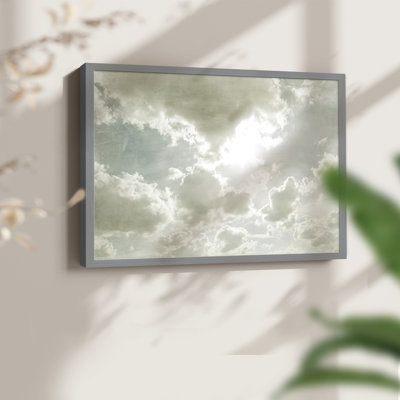 Sky Scrapers II -Framed Print - Restickable