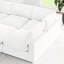 Canapé modulaire rembourré en nuage, canapé confortable et moderne, rembourré de duvet, sièges profonds convertibles pour salon, salon, chambre à coucher-58142693