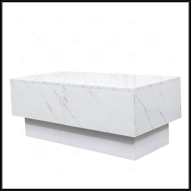 Table basse, Blanc, Blanc