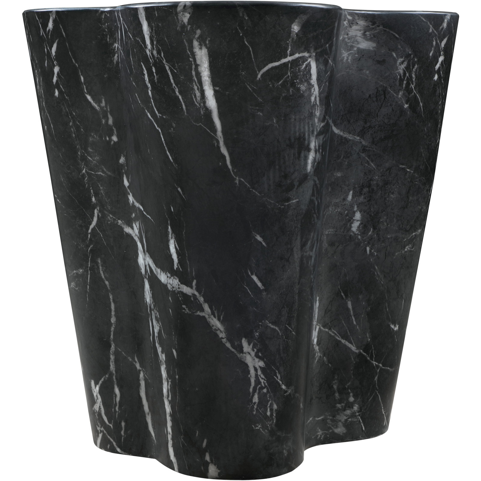 Barrett End Table, 22" H x 22" W x 18" D, Black