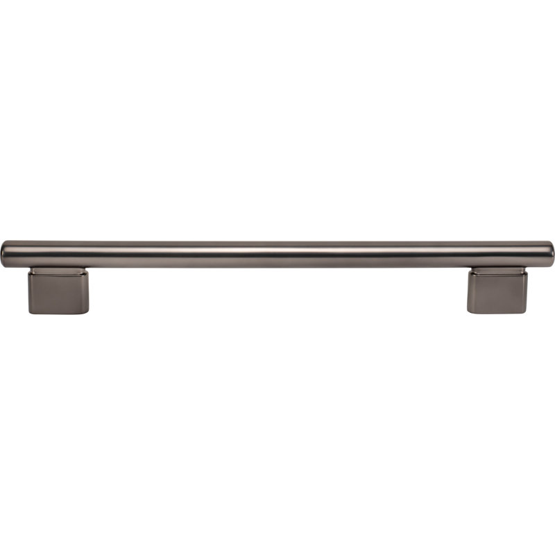Holloway 12" Center To Center Bar Pull, Slate, 12"