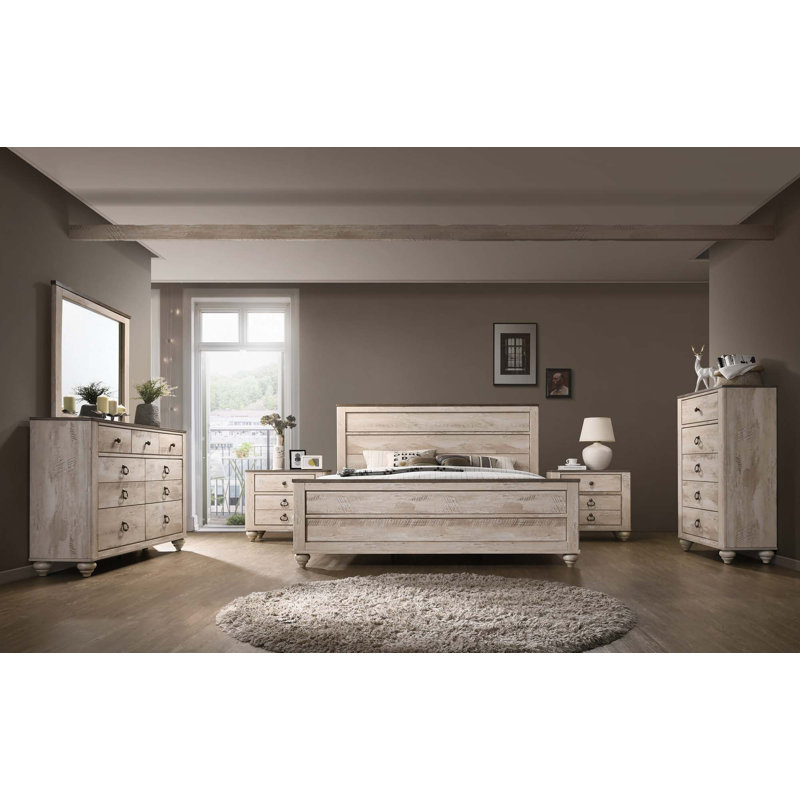 Ensemble de chambre à coucher 6 pièces, Très grand