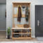 Shoe Storage Hall Tree with Lakay-262240229