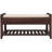 Shoe Rack With Cushioned Seat And Drawers, Multipurpose Entryway Storage Bench-1549893829