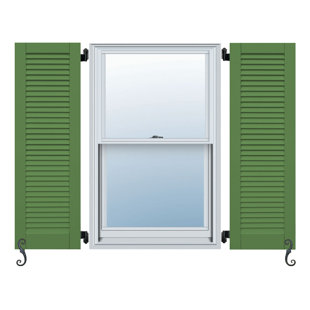 Atlantic Louvered Shutters (Set of 2)