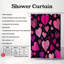 Rideau de douche 1 pièce Sweet Echo-222493192