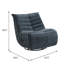 Fauteuil inclinable oscillant en chenille Oyster-1077808124