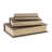 Jolly Decor Storage Book Box Set Of 3, Linen, Velvet Lining-99517243